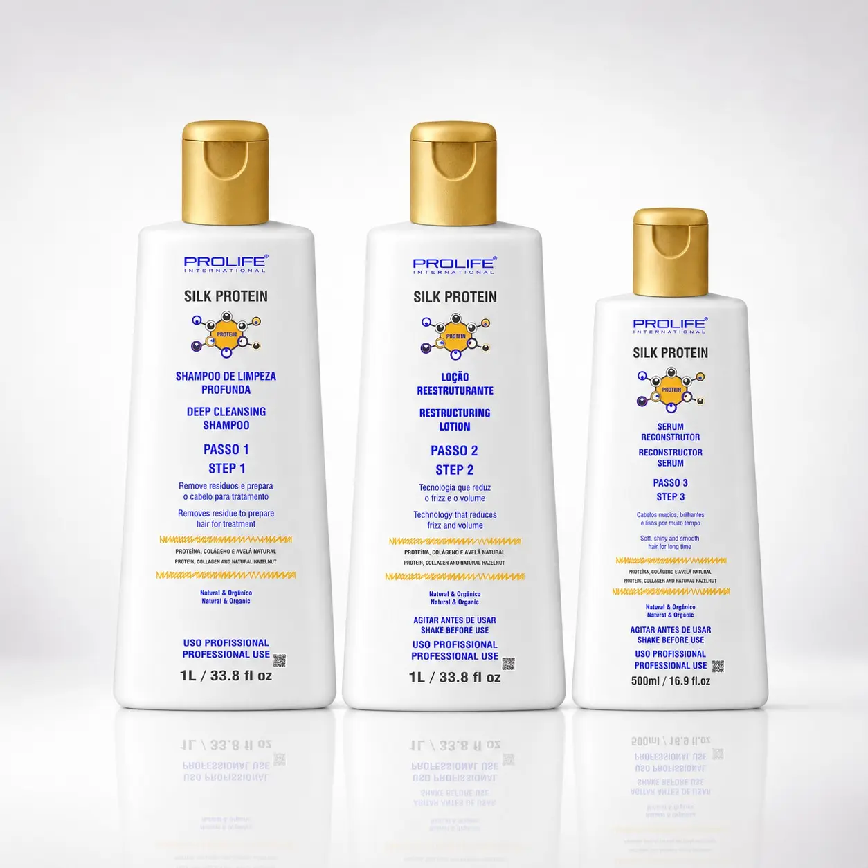 Cosmético Capilar Silk Protein